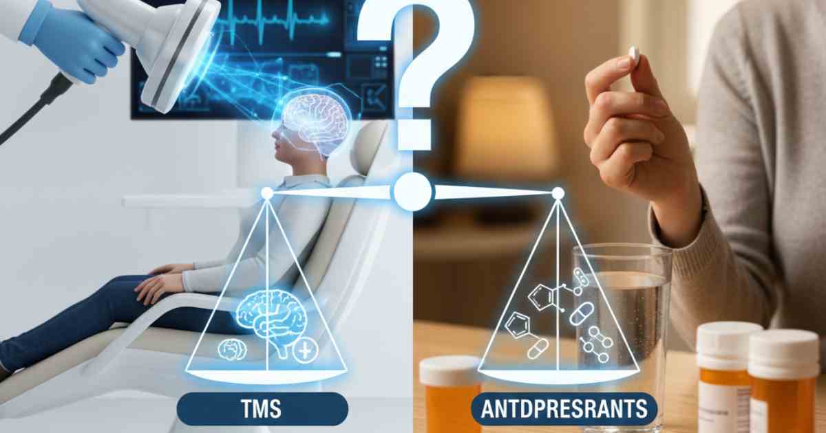 Tms vs antidepressant medication which treatment truly works
