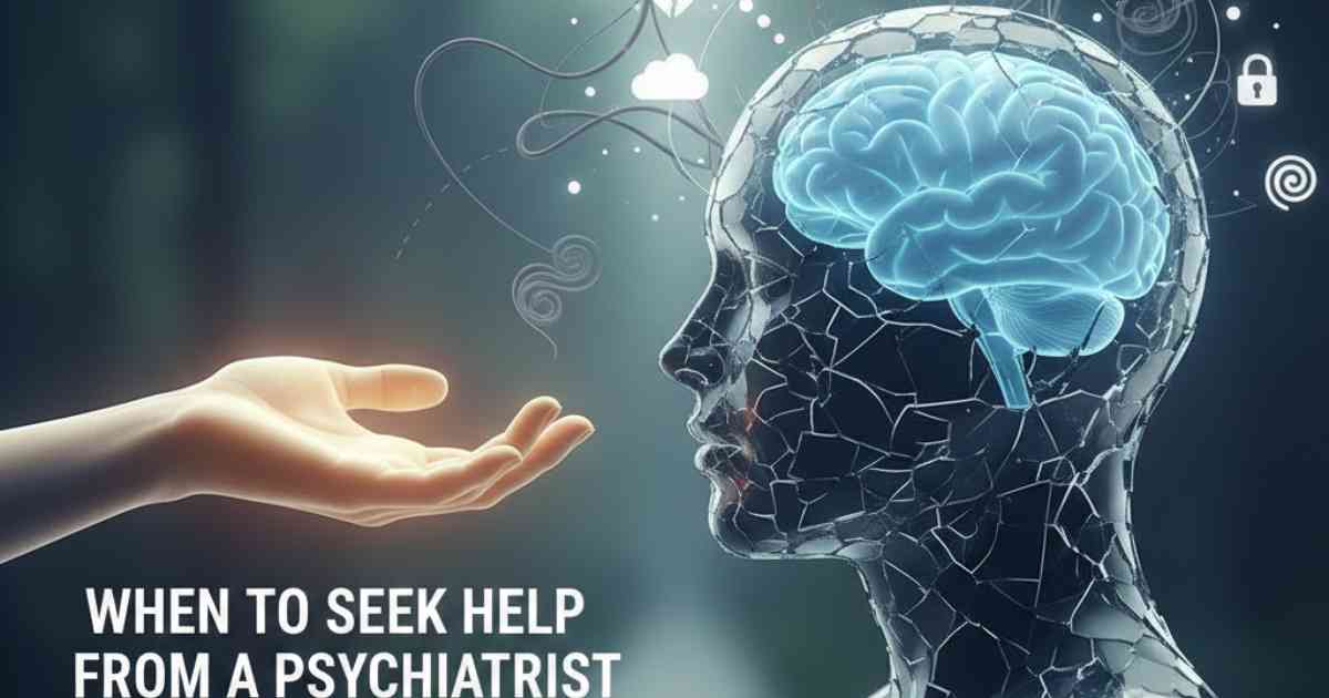 When to seek help from a psychiatrist