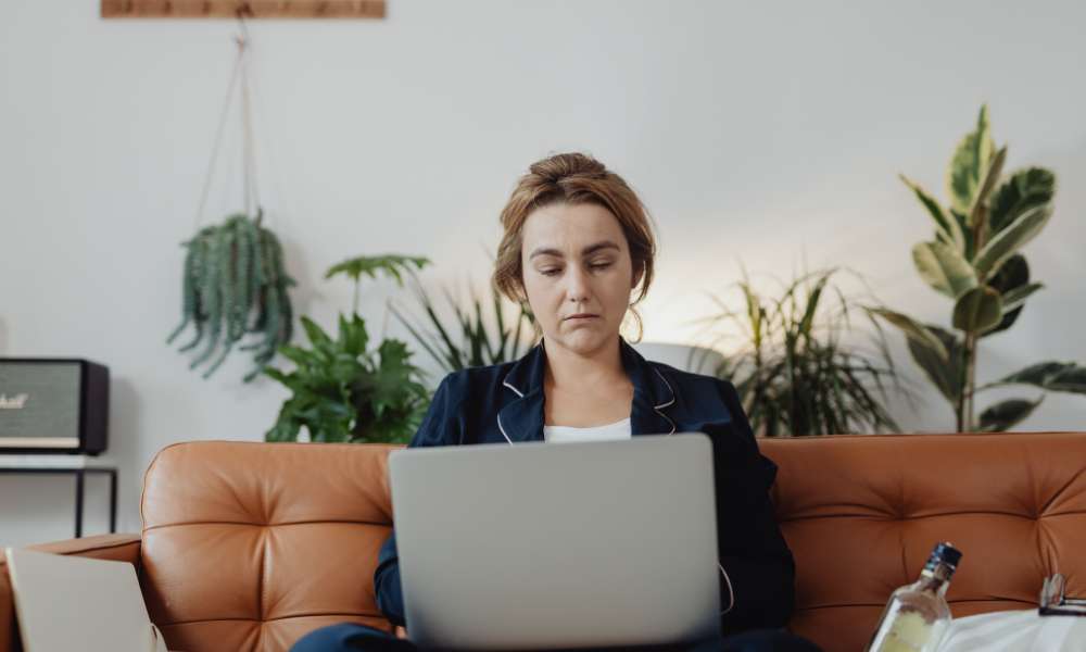 TMS Therapy online consultation with patient and mental health specialist