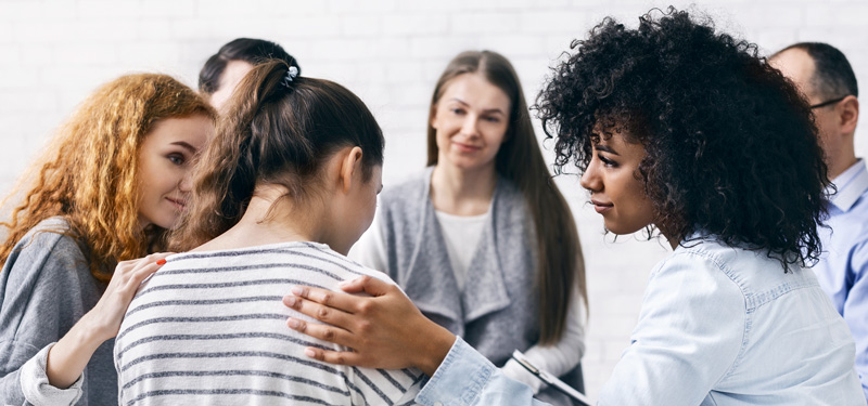 Therapy session focused on reducing anxiety symptoms and strengthening emotional well-being
