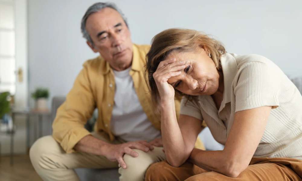 Individual managing anxiety through therapy and emotional support