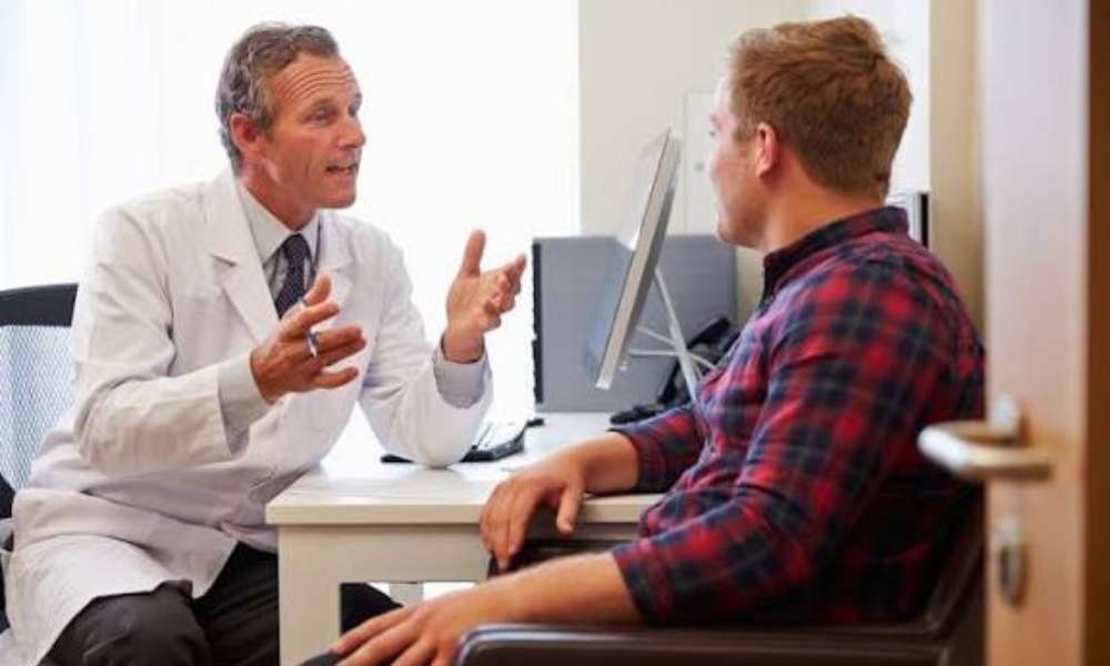 Patient undergoing TMS therapy to improve emotional stability and reduce depression symptoms