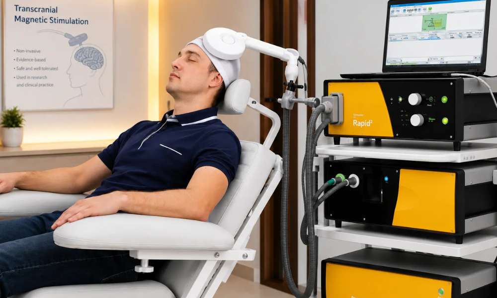 How TMS Therapy Helps Patients Recover from Mental Burnout and Stress