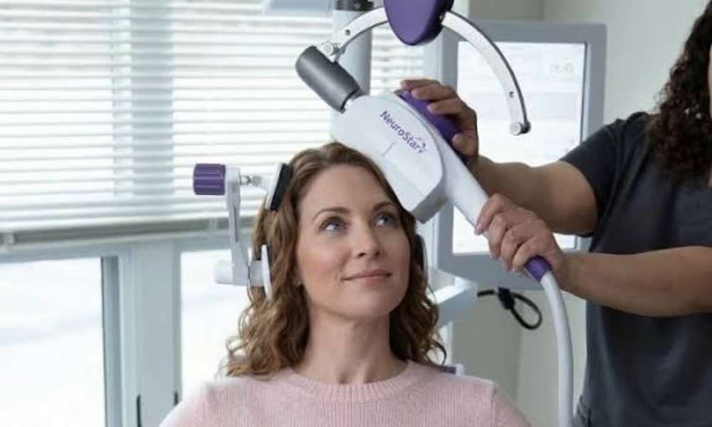 TMS Therapy targeting brain regions linked to depression